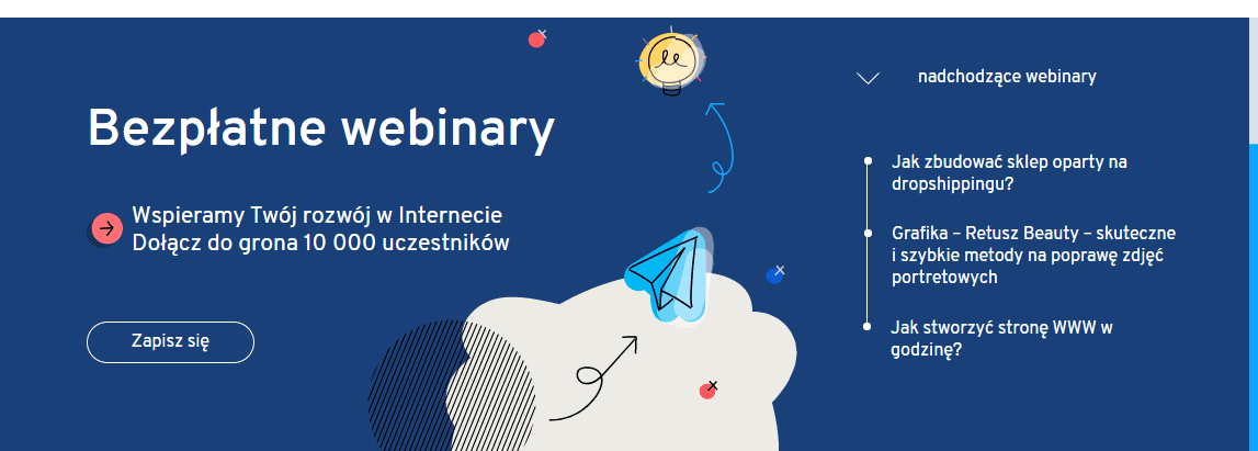 Przykłąd webinarów